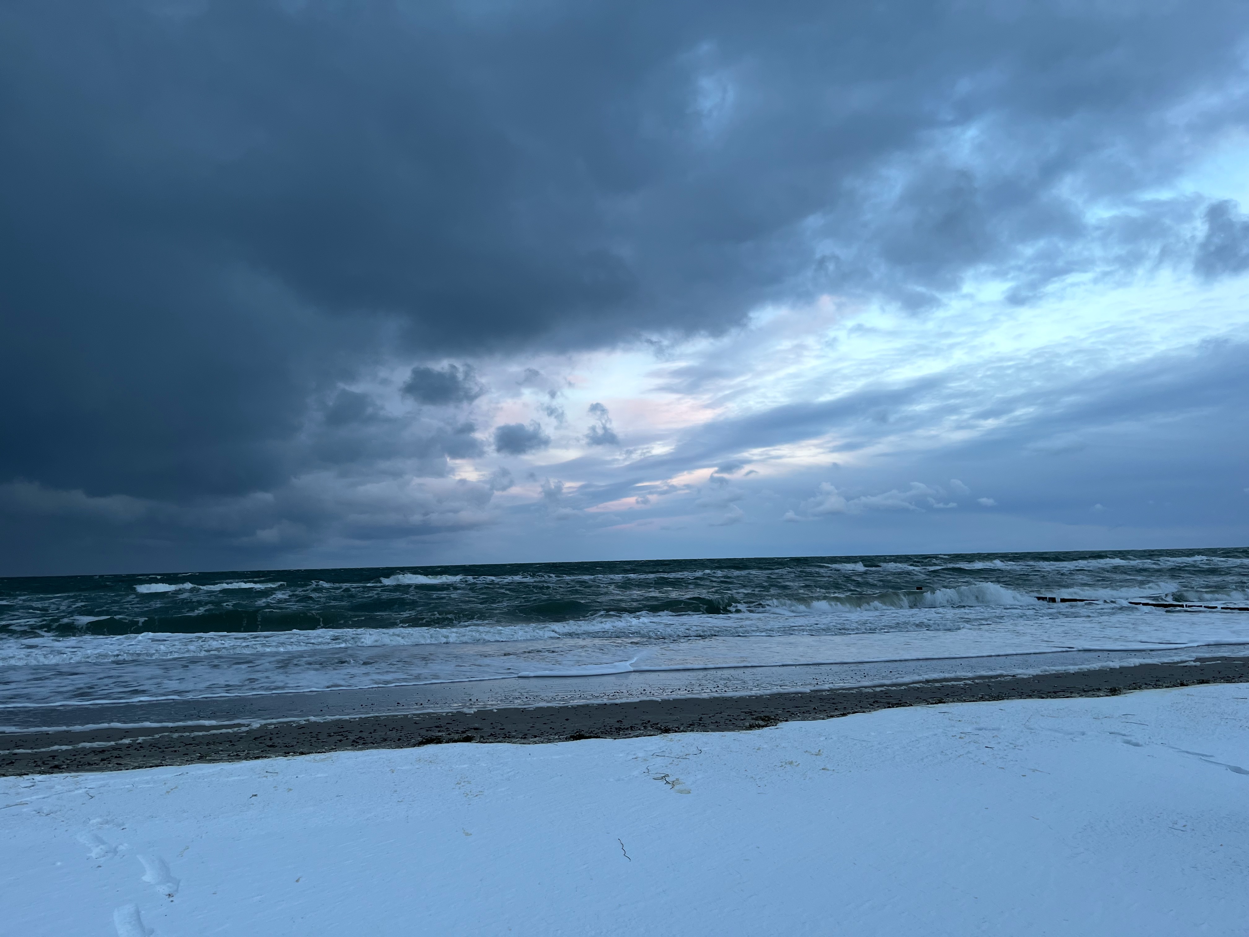 Meer bei Sturm