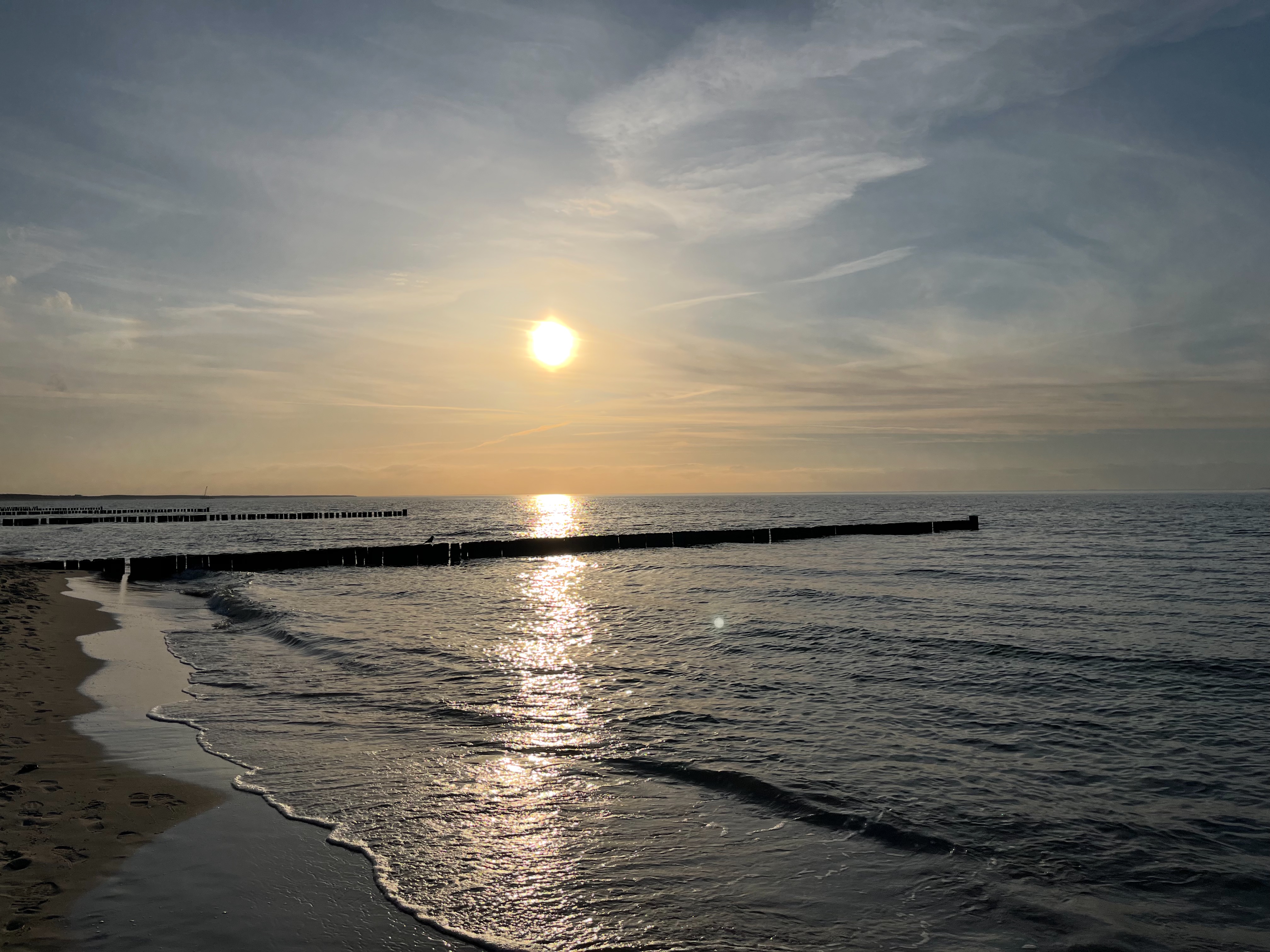 Sonnenuntergang am Meer